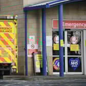 941 people arrived at Bedfordshire Hospitals NHS Foundation Trust A&E by ambulance in the week to December 5. Of them, 158 waited more than 30 minutes before being handed over to A&E staff, with 61 waiting more than an hour