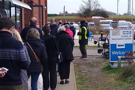 Chicksands Covid-19 Vaccination Centre.