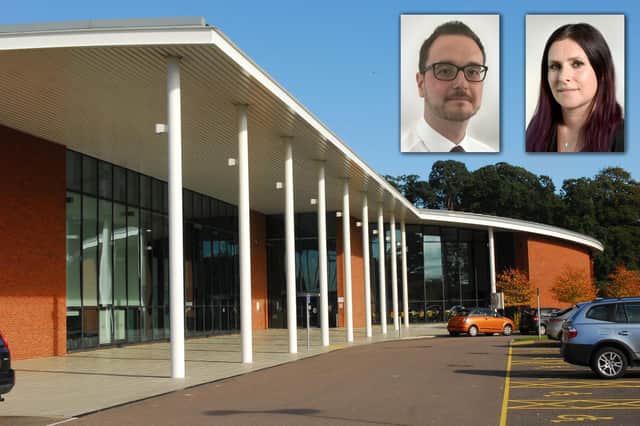 Councillors Steven Watkins (inset left) and Nicola Harris (inset right) have both quit the Conservative party