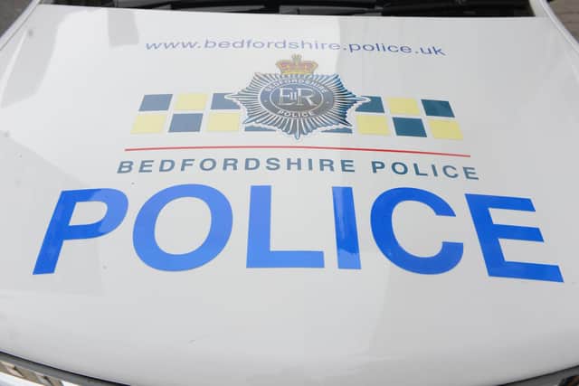 Bedfordshire Police seized the dog from a Biggleswade home