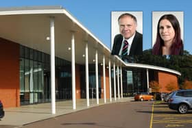 Leader of the council Richard Wenham took a swipe at councillor Nicola Harris