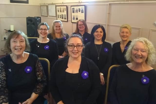 The Chicksands and Henlow Military Wives Choir.