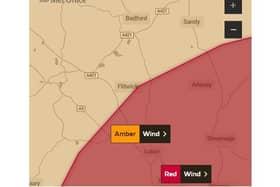 The Met Office warning