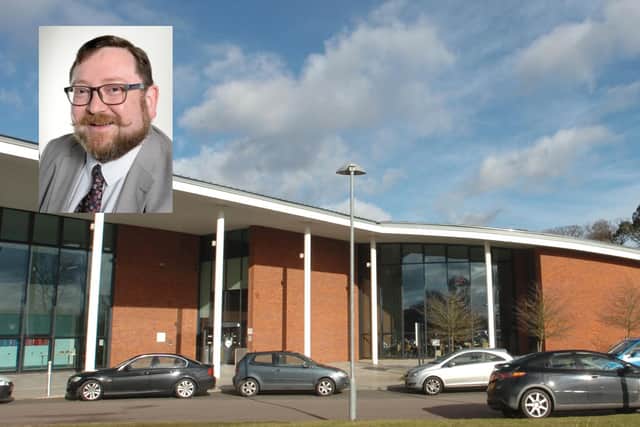 Councillor Gareth Mackey / CBC HQ