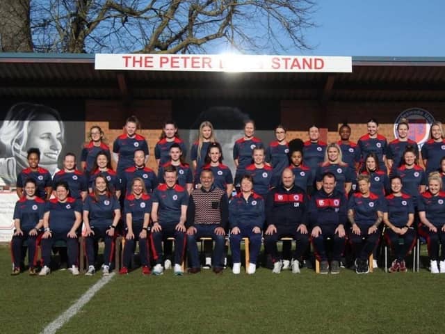 It’s a big weekend for the women’s section at Biggleswade United this weekend as the red side have a County Cup semi-final to look forward to