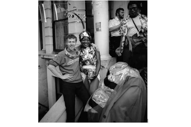Glen Colson at the Notting Hill Carnival 1979