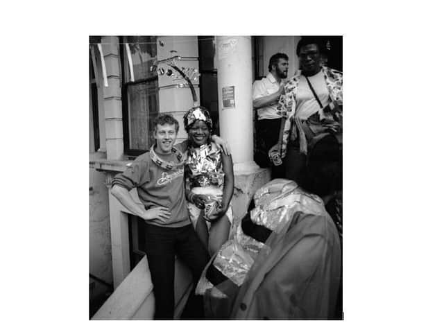 Glen Colson at the Notting Hill Carnival 1979