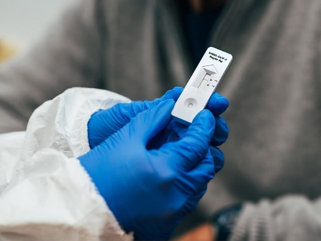 Coronavirus rapid testing is now available to all CBC residents over 18 (stock image)