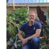 Fairlight Hall head gardener John Myers