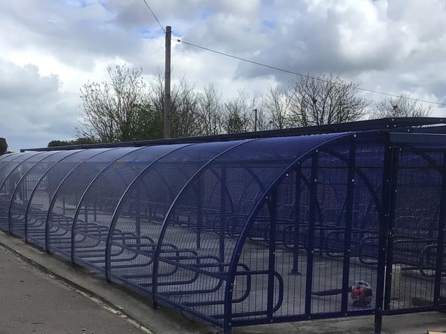 The new bike shed