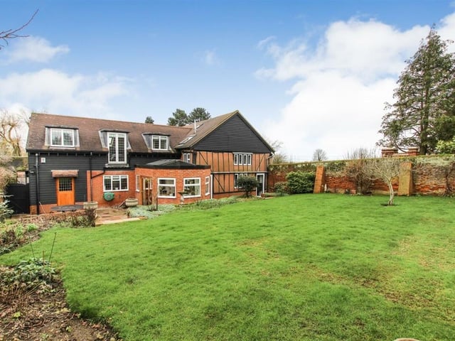 The stunning property is on the market for £850,000