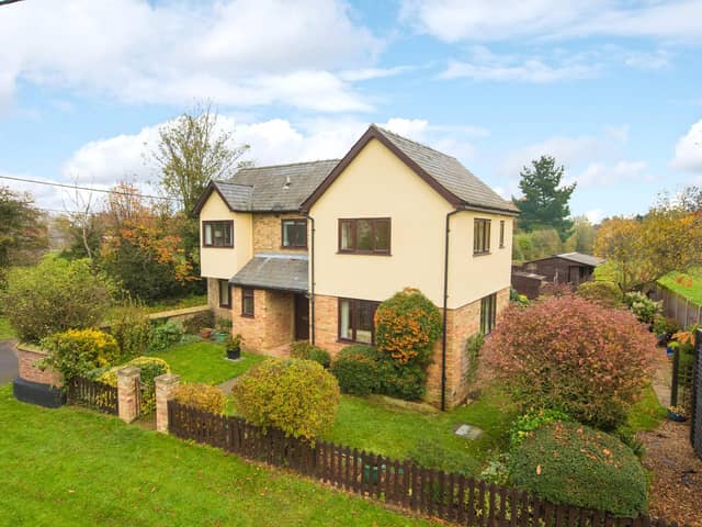 The property is located in a tiny hamlet of other individual rural properties.