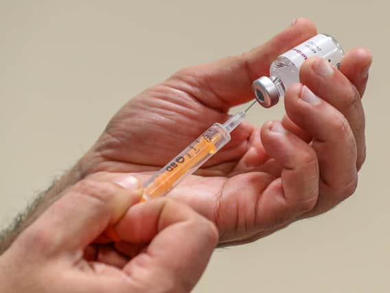 A quarter of people are now fully vaccinated, according to NHS figures