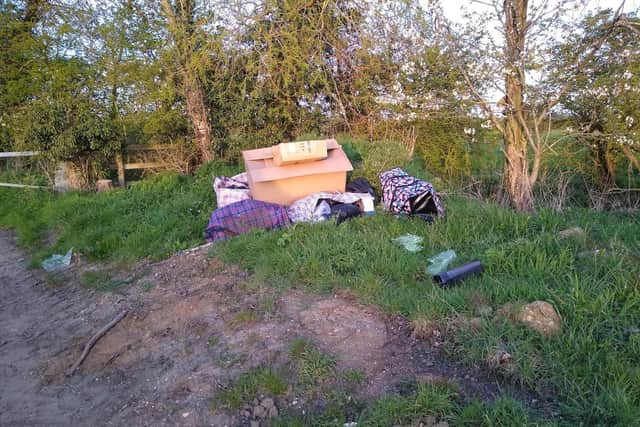 The cameras will help tackle fly-tipping. (PIC: CBC Cllr John Baker)