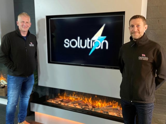Andy Hitchman and Peter Gregory from Solution Fires.