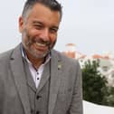 Biggleswade United chairman Guillem Balague