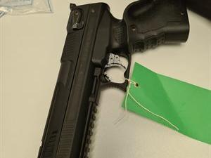 Items seized during the raid