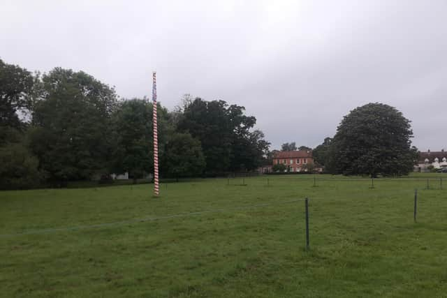 Ickwell May Pole. Photo: Michael Roadnight.