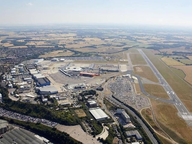 London Luton Airport.