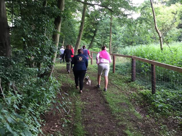 The new bridleway