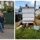 Mr Fuller's visit; Busy Bees Community Garden.