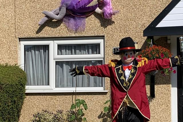 The Greatest Scarecrow-man - created by Michelle Moore. PIC: Sam Ward