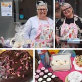 Sue Ryder St John’s Hospice Inpatient Unit Ward Manager, Jacqui Ackroyd and Staff Nurse, Viccy Cullip, held a fundraising stall in Bedford selling cakes kindly donated by Sue Ryder staff and the local community.