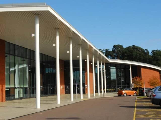 Central Beds Council's head office at Chicksands