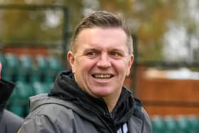 Biggleswade Town manager Chris Nunn
