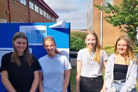 Harriet Yardley, Emma Giles, Charlotte Payne, Caitlin Wright.