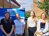 Harriet Yardley, Emma Giles, Charlotte Payne, Caitlin Wright.