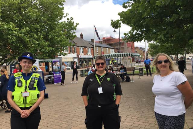 Grand Union with PCSO Jess Hirst and Safer Communities Engagement Officer