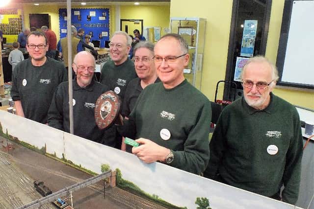 The EBMRS at an exhibition in Erith when its layout Sutton won best in show. Photo: EBMRS.