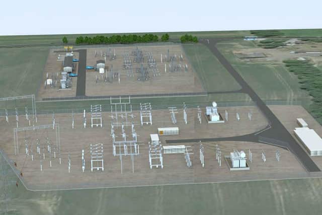 What the substation could look like