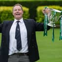 Gary Gunn won the competition to see the draw hosted at Potton Bowls Club