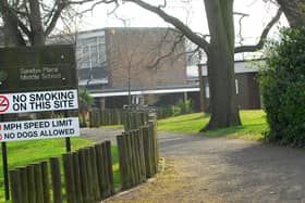 The site during its days as a school.