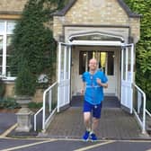 Dr Nick Green, Speciality doctor at Sue Ryder St John’s Hospice in Moggerhanger, is running this year's Virgin Money London Marathon