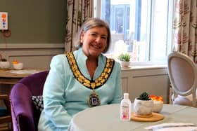 Biggleswade's mayor, Madeline Russell
