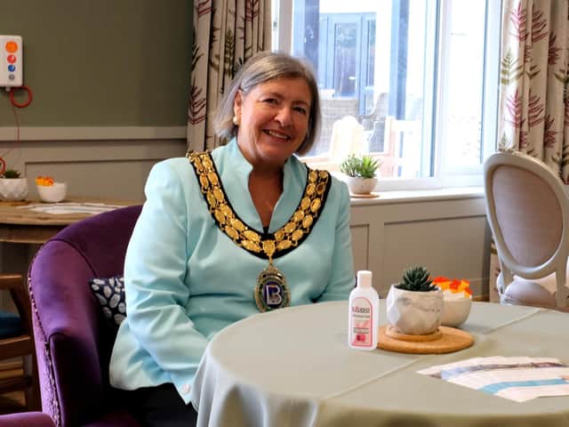 Biggleswade's mayor, Madeline Russell