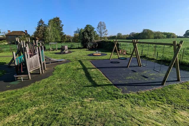 The re-vamped play area will be re-opened on Friday