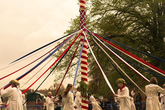 Dancing round the maypole is an ancient tradition