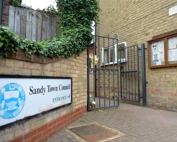 Sandy Town Council Offices.