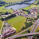 Wyboston Lakes Resort - an aerial view of the 380 acre site