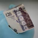 File photo of money in a piggy bank