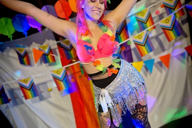 Trinity getting her pride on