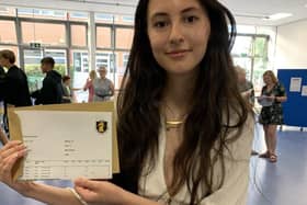 Breanna Stone, who achieved four A* grades and is off to the University of Oxford