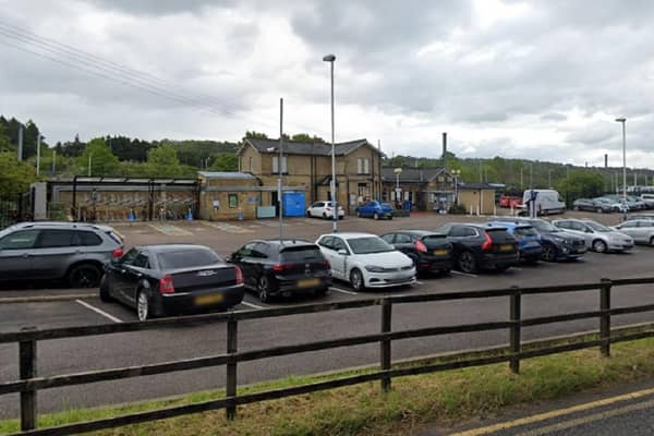 Sandy train station. Image: Google.