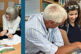 Schoolreaders volunteers reading with children in schools