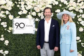 HM Lord-Lieutenant Susan Lousada with iCandy's joint-CEO, Warren Appel