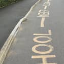 School Keep Clear road marking Photo: LDRS